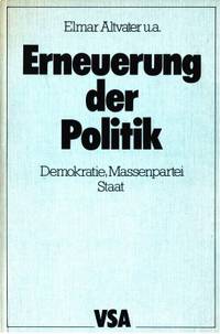Erneuerung der Politik. Demokratie, Massenpartei,…