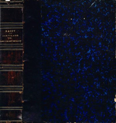 Cartulaire de Saint-Vincent de Macon connu sous le nom de Livre enchainé publié sous les auspices et aux frais de l'Académie de Macon. (photo 2)