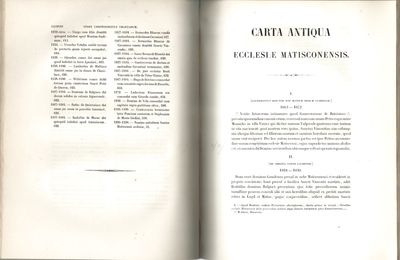 Cartulaire de Saint-Vincent de Macon connu sous le nom de Livre enchainé publié sous les auspices et aux frais de l'Académie de Macon. (photo 3)