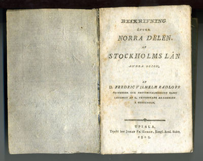 Beskrifning öfver norra delen af Stockholms län.…