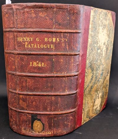 A Catalogue of Books. iv, 1948 pp. WITH: New, Valuable, and Most Important Books, of which, the Advertiser has Purchased the Entire Editions or Remainders, and now Offered at Very Reduced Price s. 148, [iv] pp