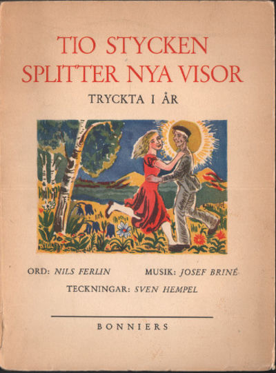 TIO STYCKEN SPLITTER NYA VISOR TRYCKTA I ÅR.