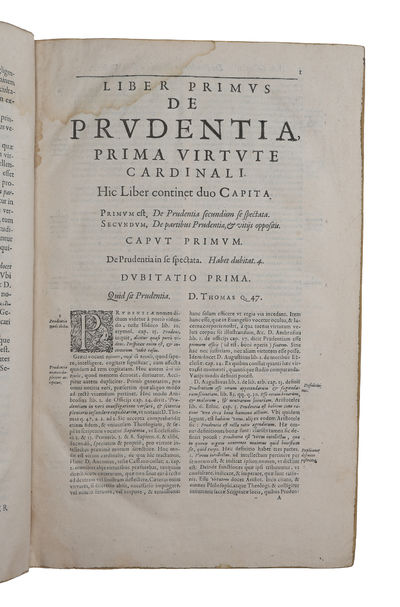 De iustitia et iure caeterisque virtutibus cardinalibus libri quatuor... Editio Tertia. - [ONE OF THE EARLIEST WORKS ON BUSINESS AND ETHICS] (photo 3)