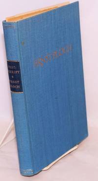 Festschrift Ernst Bloch zum 70.Geburtstag. Herausgegeben von Rugard Otto Gropp de [Bloch, Ernst]; Rugard Otto Gropp - 1955