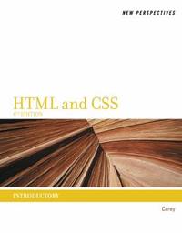 New Perspectives on HTML and CSS: Introductory