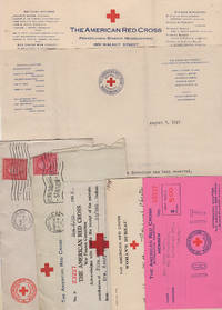 image of A SOCIETY MATRON DOES HER PART FOR THE DOUGHBOYS IN WORLD WAR ONE - Correspondence archives documenting one woman's effort to volunteer as a surgical bandage and dressing preparer