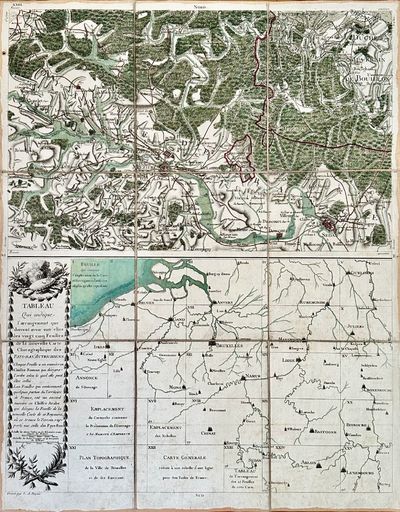 Carte Chorographique Des Pays-Bas...; (photo 9)