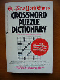 The New York Times Crossword Puzzle Dictionary