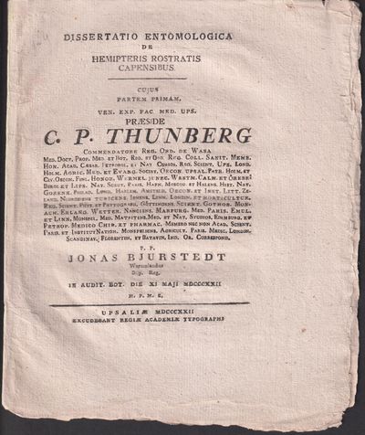 Dissertatio entomologica de Hemipteris rostratis…