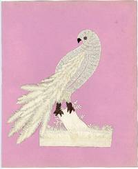 Fine and Delicate Cutwork Parrot on a Perch