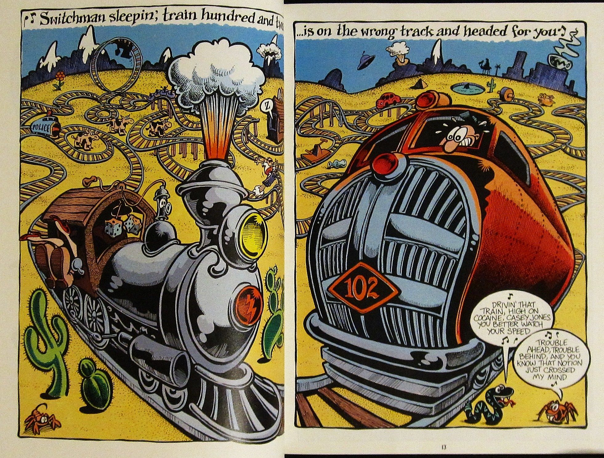 Grateful Dead Comix [Limited Edition in Slipcase Signed by