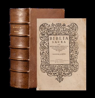 Biblia sacra ad optima veteris