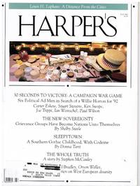 cover of HARPER'S: CAMPAIGN WAR GAME, GRIEVANCE GROUPS, COLD WAR BOYHOOD