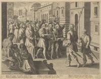 Engraving by Adriaen Collaert (ca. 1560-1618) after Jan van der Straet [Stradenus] (1523-1605) from the Encomium Musices
