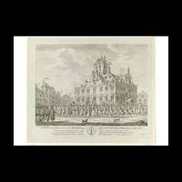 Image of the Arrival of the French Troupes within Delft, caught up by the Members of the...