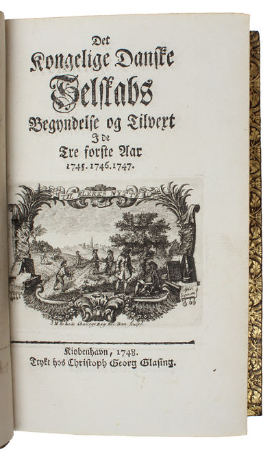 Det Kongelige Danske Selskabs Begyndelse og Tilvext I de Tre første Aar 1745. 1746. 1747. (photo 2)