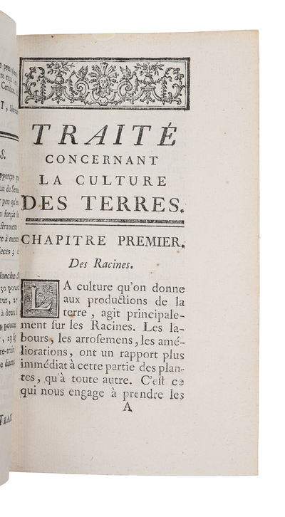 Traité de la culture des terres, suivant les principes de M. Tull, Anglois. Nouvelle Edition Corrigée et augmentée. Vol. 1 & 2 (out of 6). (photo 3)