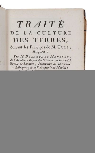 Traité de la culture des terres, suivant les principes de M. Tull, Anglois. Nouvelle Edition Corrigée et augmentée. Vol. 1 & 2 (out of 6). (photo 6)