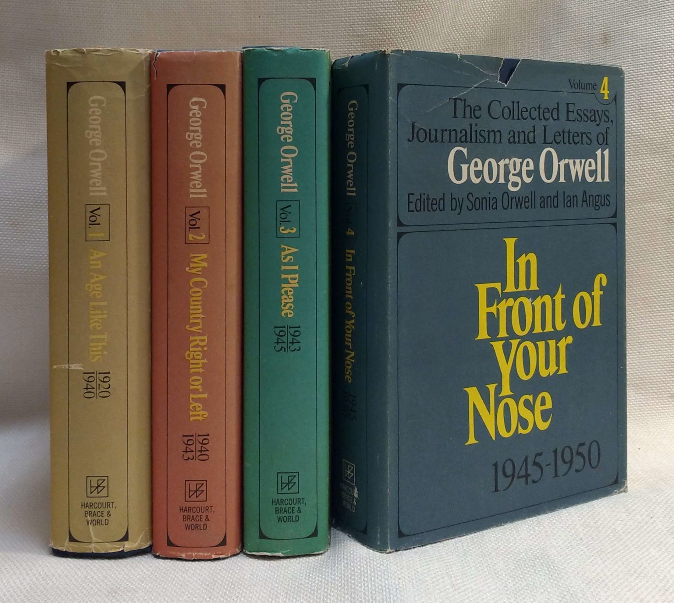 The Collected Essays, Journalism and Letters of George