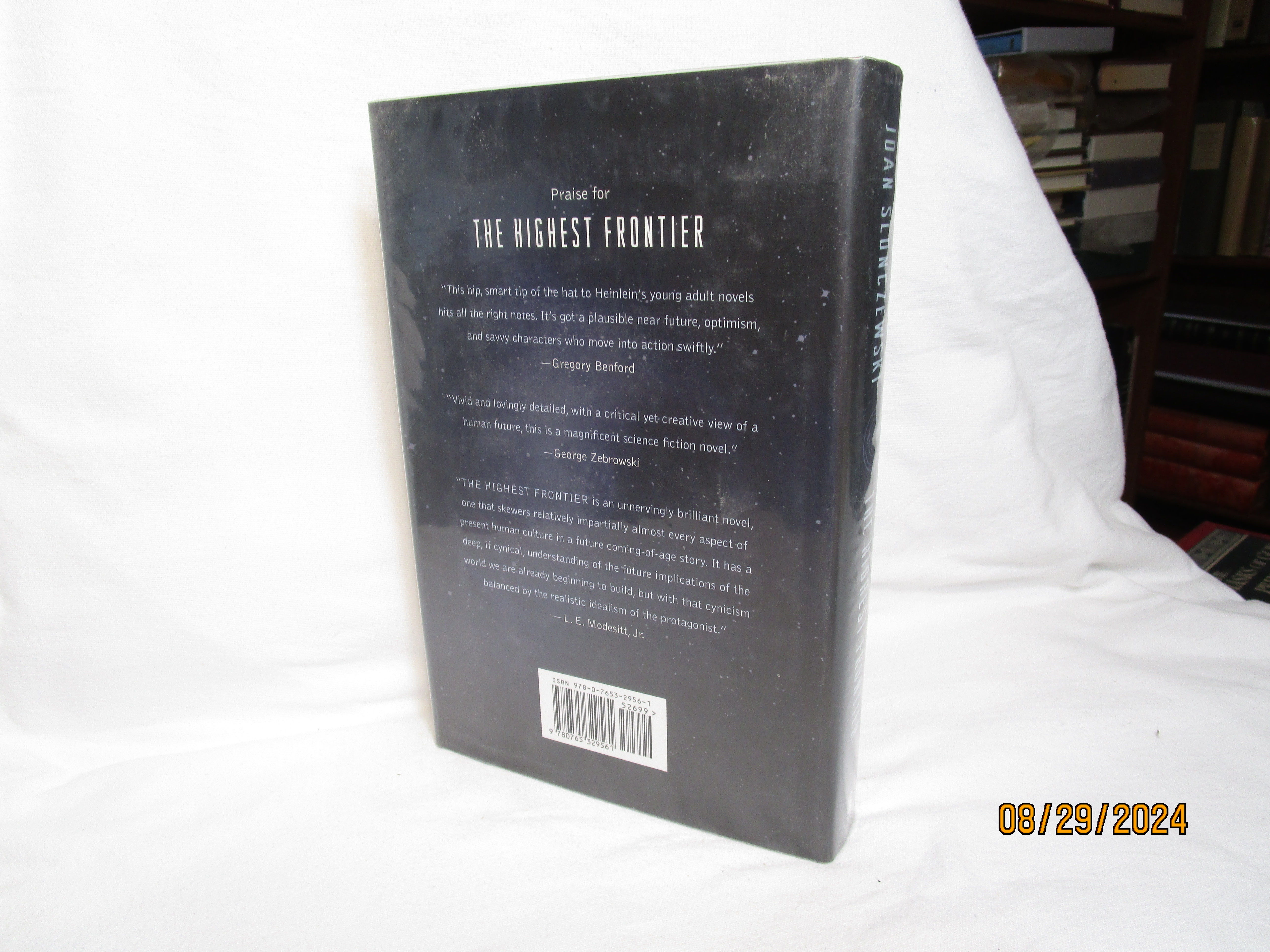 The Highest Frontier by Slonczewski, Joan Hardcover 2011 Tor