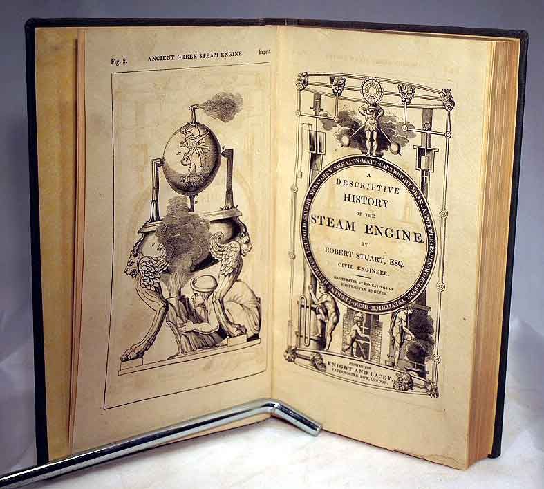 Stuart's Descriptive History of the Steam Engine by Robert Stuart