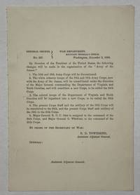 GENERAL ORDERS NO. 297. WAR DEPARTMENT, ADJUTANT GENERAL'S OFFICE, WASHINGTON, DECEMBER 3, 1864, REGARDING THE REORGANIZATION OF BLACK TROOPS IN THE UNION ARMY