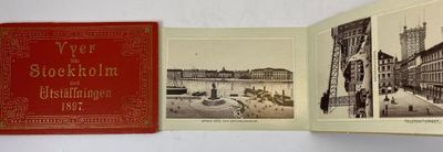 Vyer från Stockholm med utställningen 1897…