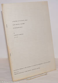 cover of A Critique of the IMG/Big Flame Draft Election Program for Socialist Unity; November 2nd