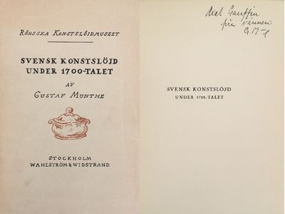 Svensk konstslöjd under 1700-talet. En översikt.…