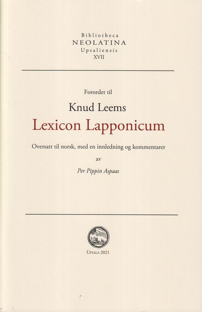 Forordet til Knud Leems Lexicon Lapponicum…