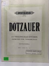 113 Violoncello-Etuden/Exercises for Violoncello (Klingenberg) Heft I, Book 1 (No. 1-34)(Editions...