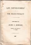Life Imprisonment vs. the Death Penalty