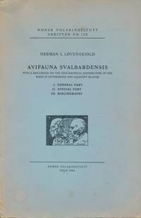 Avifauna Svalbardensis. With a discussion on the geographical distribution of the birds in...