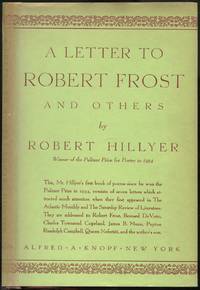 A Letter To Robert Frost and Others