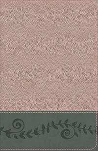 KJV Study Bible for Girls Pink Pearl/Gray, Vine Design LeatherTouch