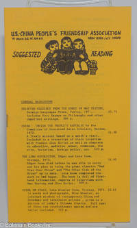 cover of U.S.-China People's Friendship Association: Suggested Reading