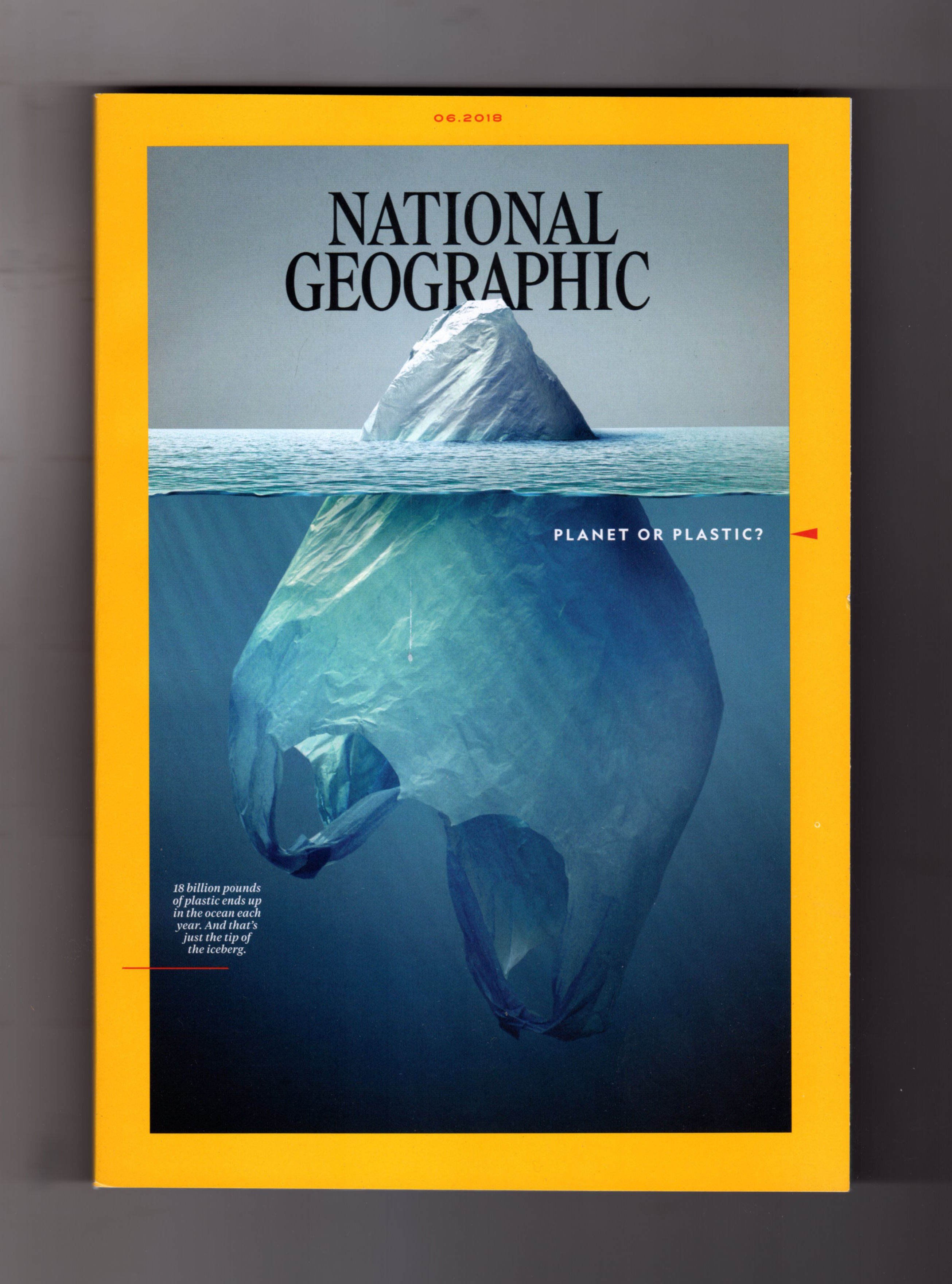 National geographic magazine disposal