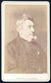 Carte-de-visite photograph portrait by Barraud & Jerrard, signed and dated by Taylor on the verso