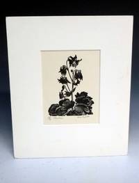 image of Columbine Lithograph Signed By Clare Leighton and Numbered (35/60)