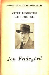 Jan Fridegård.