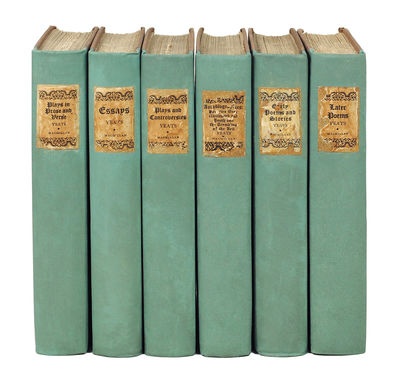 Complete Set of Macmillan's Limited Editions of Yeats' Works, each volume signed by Yeats