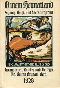O mein Heimatland 1928.