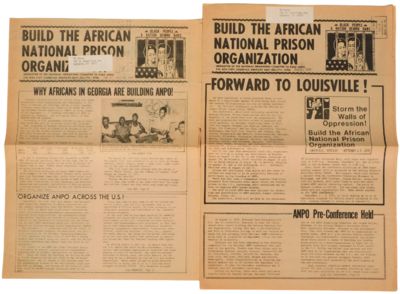 Newsletters of the National Organizing Committee to Build the African National Prison Organization