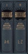 Brockhaus' kleines Konversations-Lexikon. FAKSIMILE der 5., vollständig neubearb. Aufl (Leipzig, F.A. Brockhaus, 1906). 2 Bde. (= komplett).