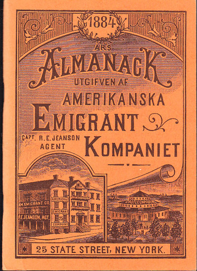 1884 års almanack. Utgifven af Amerikanska…