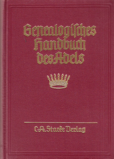 Genealogisches handbuch der freiherrlichen…