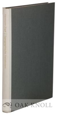 TYPOGRAPHISCHE VARIATIONEN, 78 BUCHTITEL UND TEXTSEITEN ALS GESTALTUNGSMOGLICHKEITEN DER TYPOGRAPHIE UND BUCHGRAPHIK ENTWORFEN VON HERMANN ZAPF by Hermann Zapf - Hardcover - 1963 - from Oak Knoll Books/Oak Knoll Press (SKU: 131555)