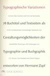 View Image 3 of 6 for TYPOGRAPHISCHE VARIATIONEN, 78 BUCHTITEL UND TEXTSEITEN ALS GESTALTUNGSMOGLICHKEITEN DER TYPOGRAPHIE... Inventory #131555