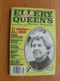 Ellery Queen&#039;s Mystery Magazine August 18, 1980 by Sullivan, Eleanor (ed), Edward D. Hoch, Joyce Porter, Peter Meinke, Robert Twohy, Charles West, Jr., Nedra Tyre, Henry T. Parry, Margaret Lacey, Robert L. Fish, Hugh Pentecost, Simon Brett - 1980