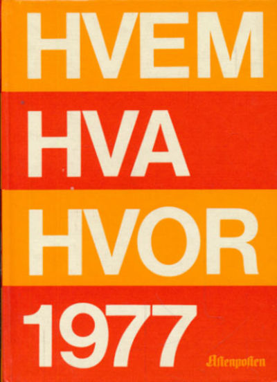HVEM HVA HVOR